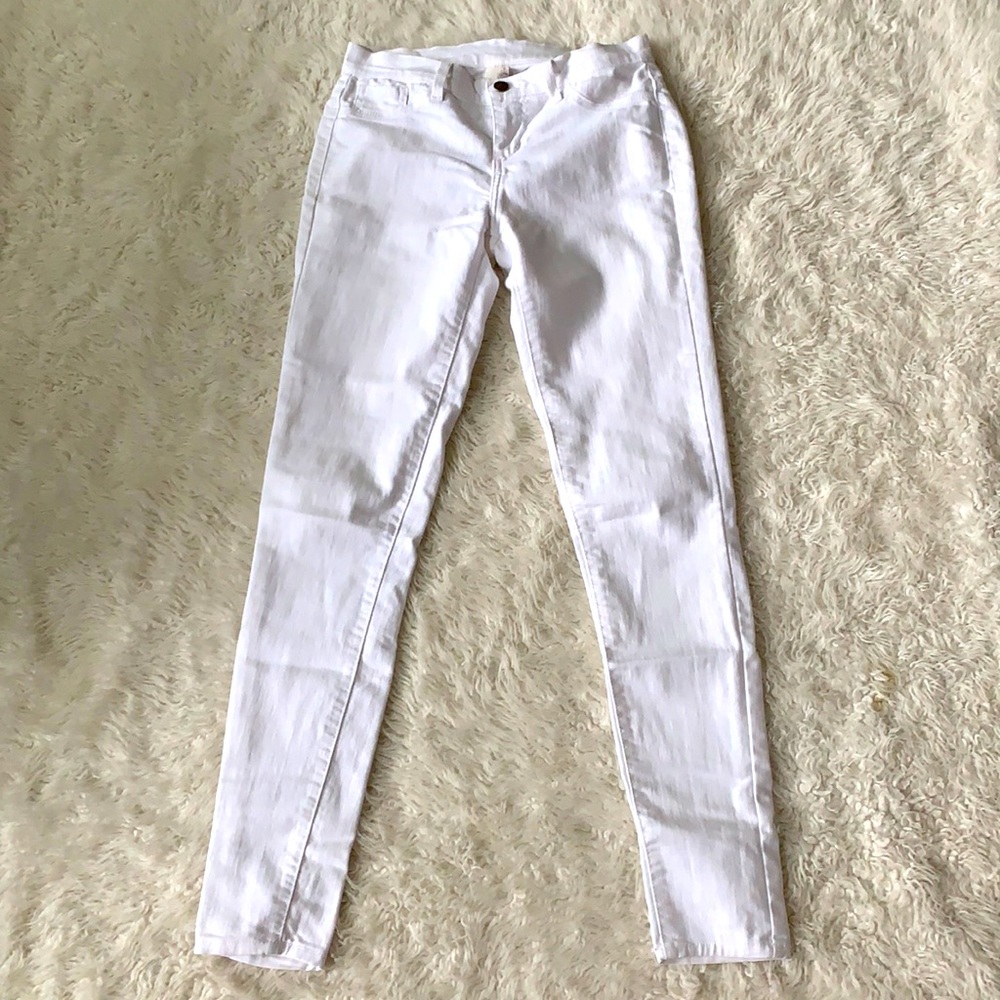 Francescas birdcage white jeans denim women’s 27